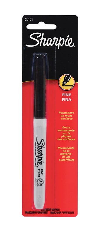 SHARPIE - Sharpie Black Fine Tip Permanent Marker 1 pk - Case of 6 [30101PP]