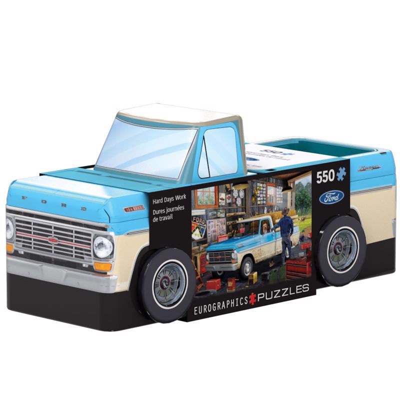 EUROGRAPHICS - Eurographics Pickup Truck Tin Jigsaw Puzzle Multicolored 550 pc