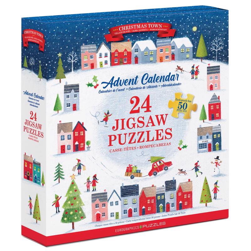 EUROGRAPHICS - Eurographics Christmas Advent Calendar Puzzle Multicolored 1200 pc