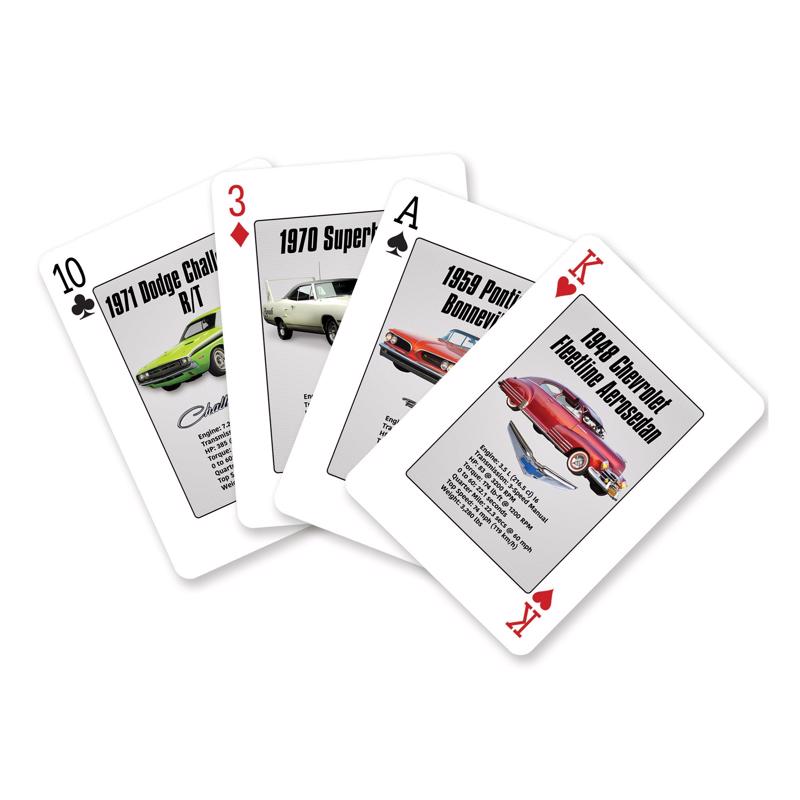 EUROGRAPHICS - Eurographics Muscle Cars Playing Cards Multicolored