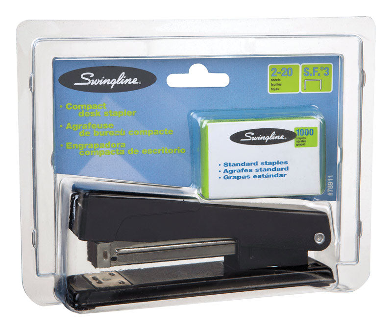 SWINGLINE - Swingline Compact Flat Desk Stapler