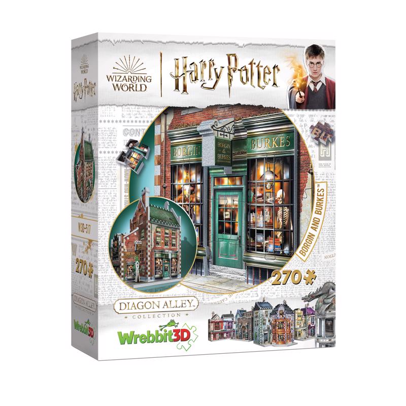 WREBBIT3D - Wrebbit3D Harry Potter Borgin & Burkes 3D Jigsaw Puzzle Multicolored 270 pc