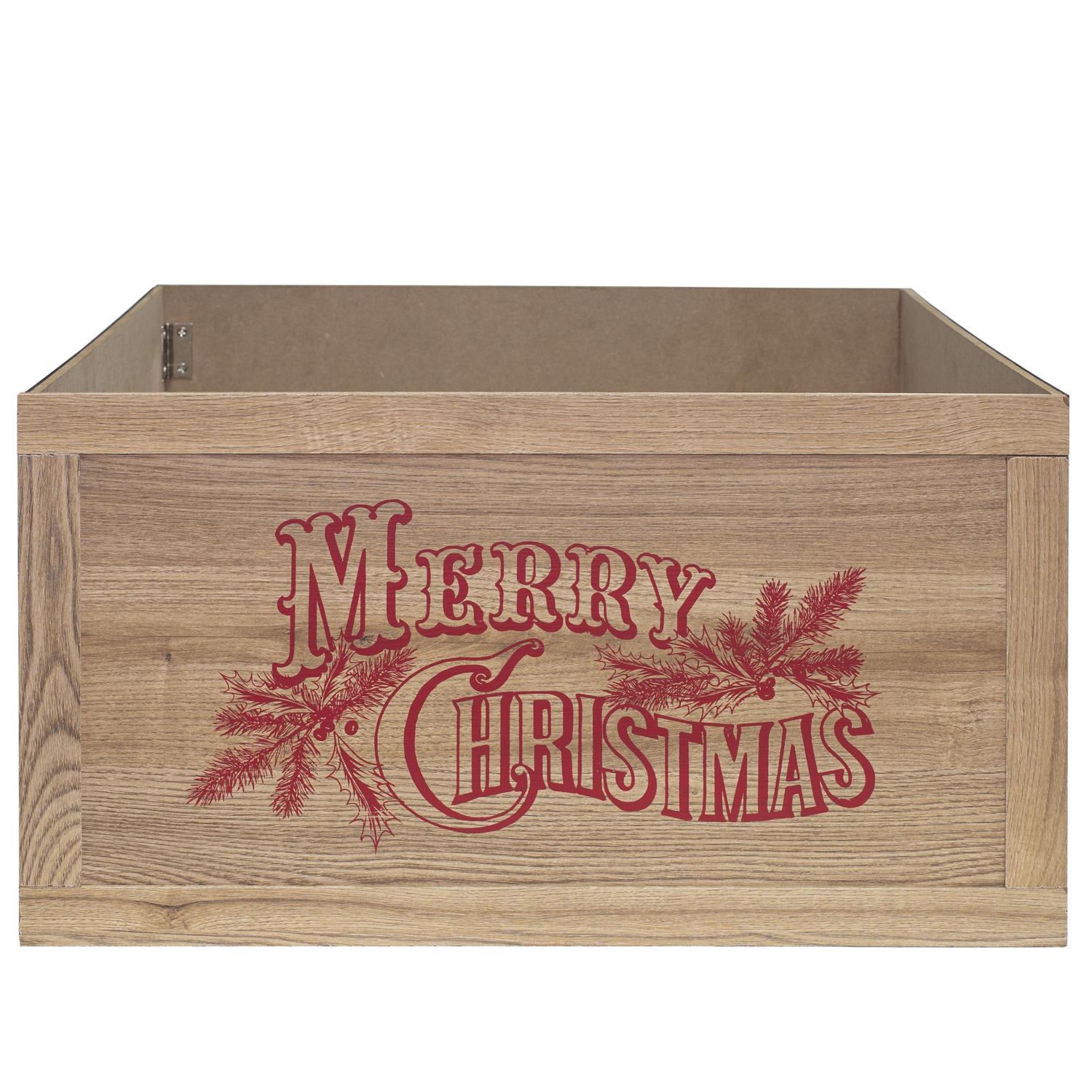 Dyno Merry Christmas Tree Crate 11 in. - Case of 4