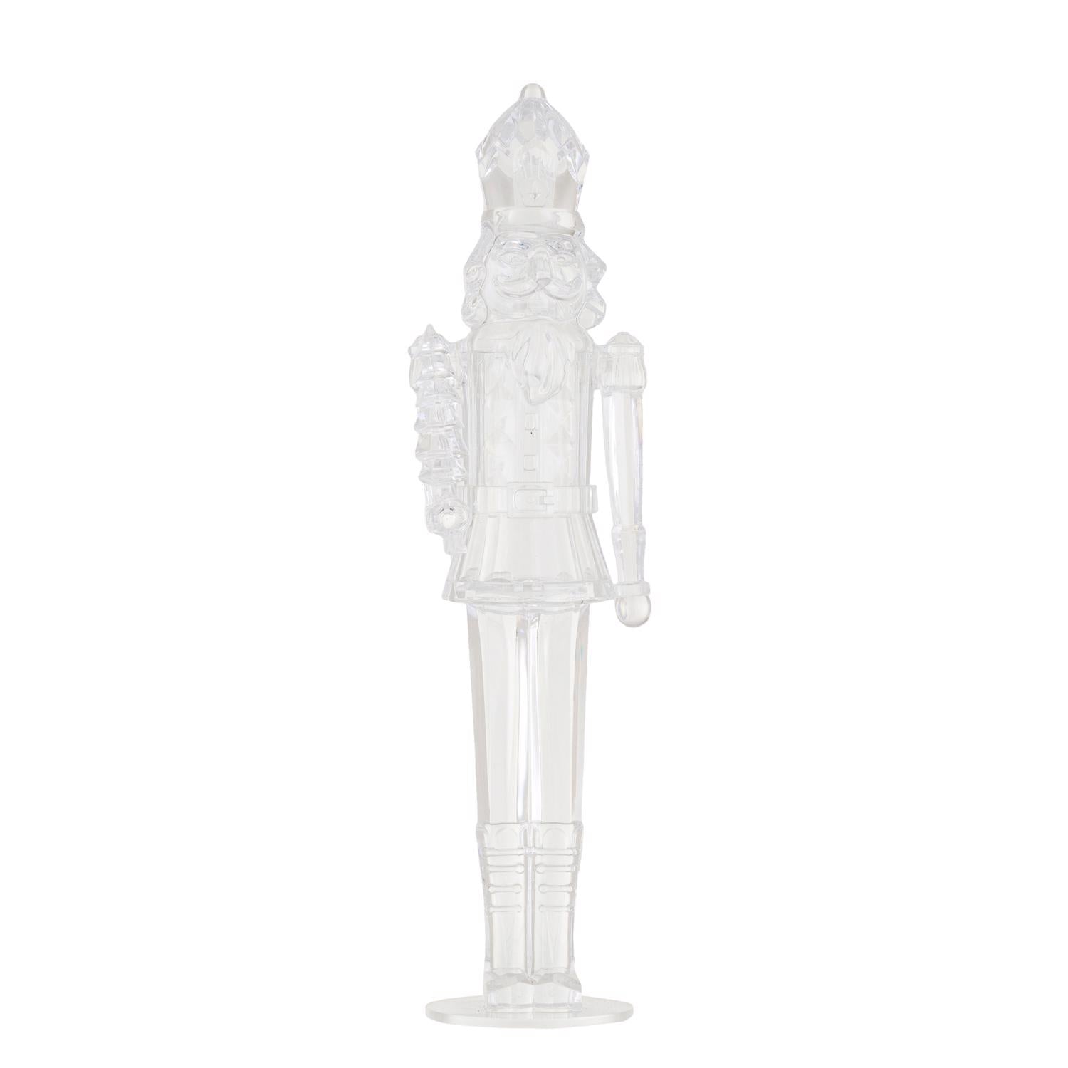 Creative Co-Op Clear Nutcracker Table Decor 11 in. - Case of 6