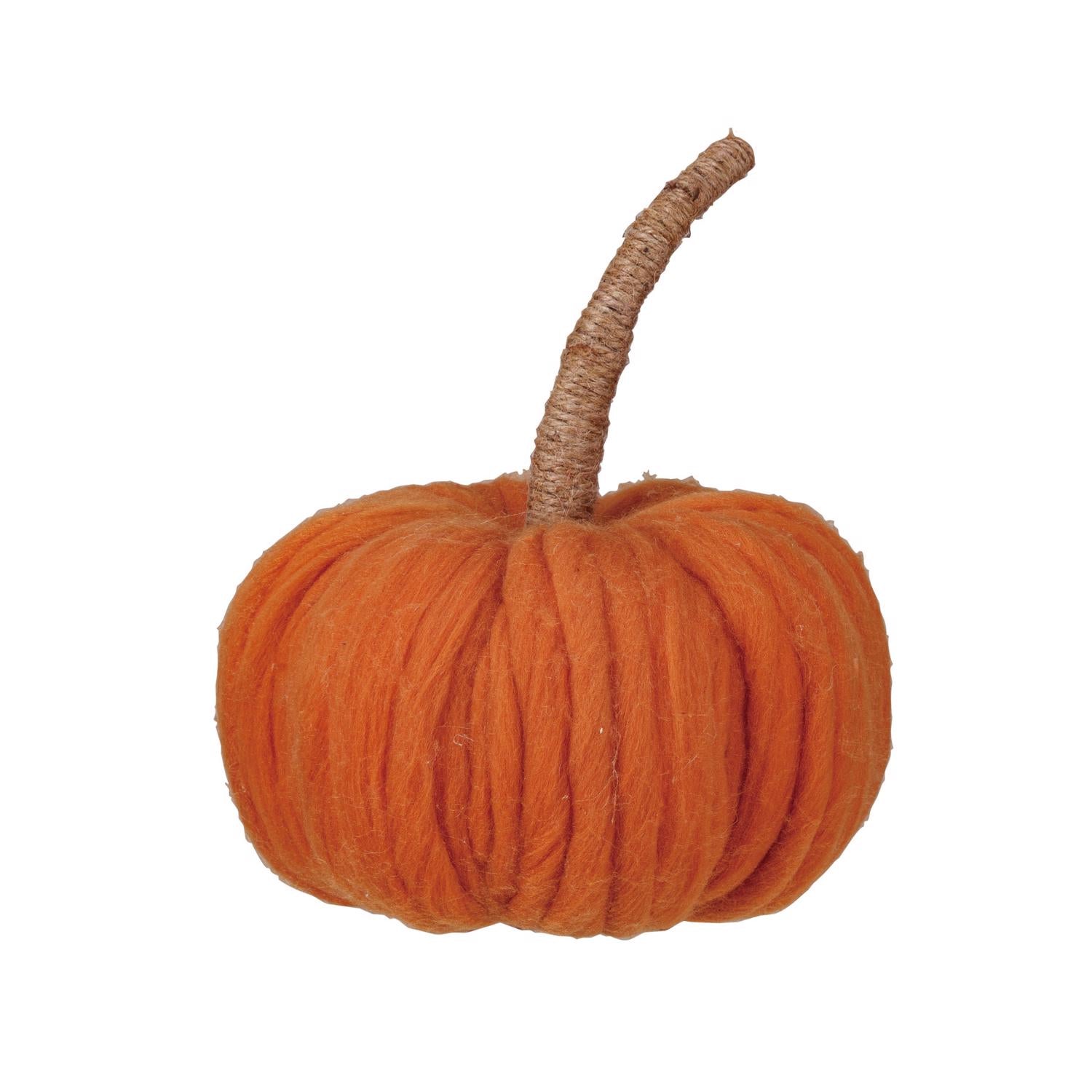 Creative Co-Op 8 in. Pumpkin Fall Decor - Case of 6