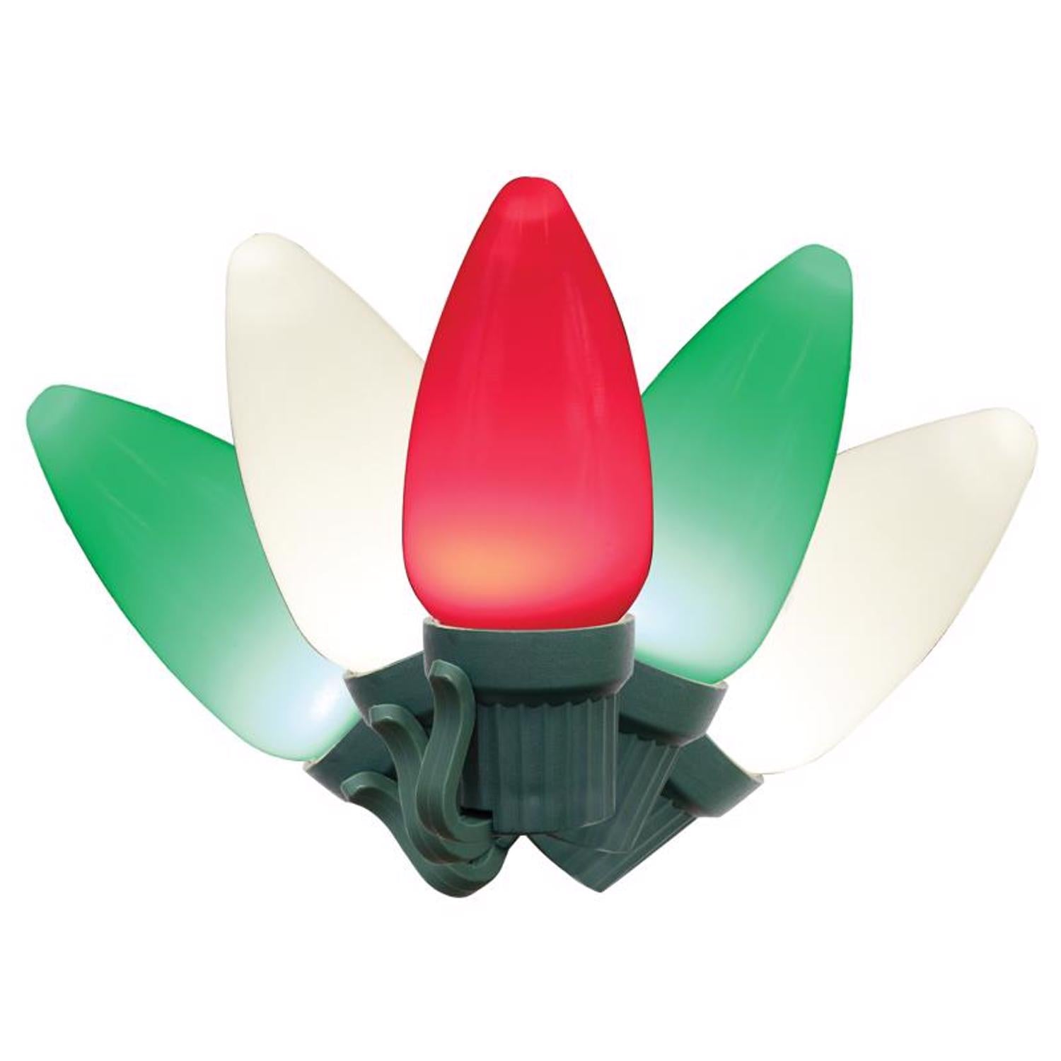Celebrations Classic LED C9 Multicolored 25 ct String Christmas Lights 49 ft.