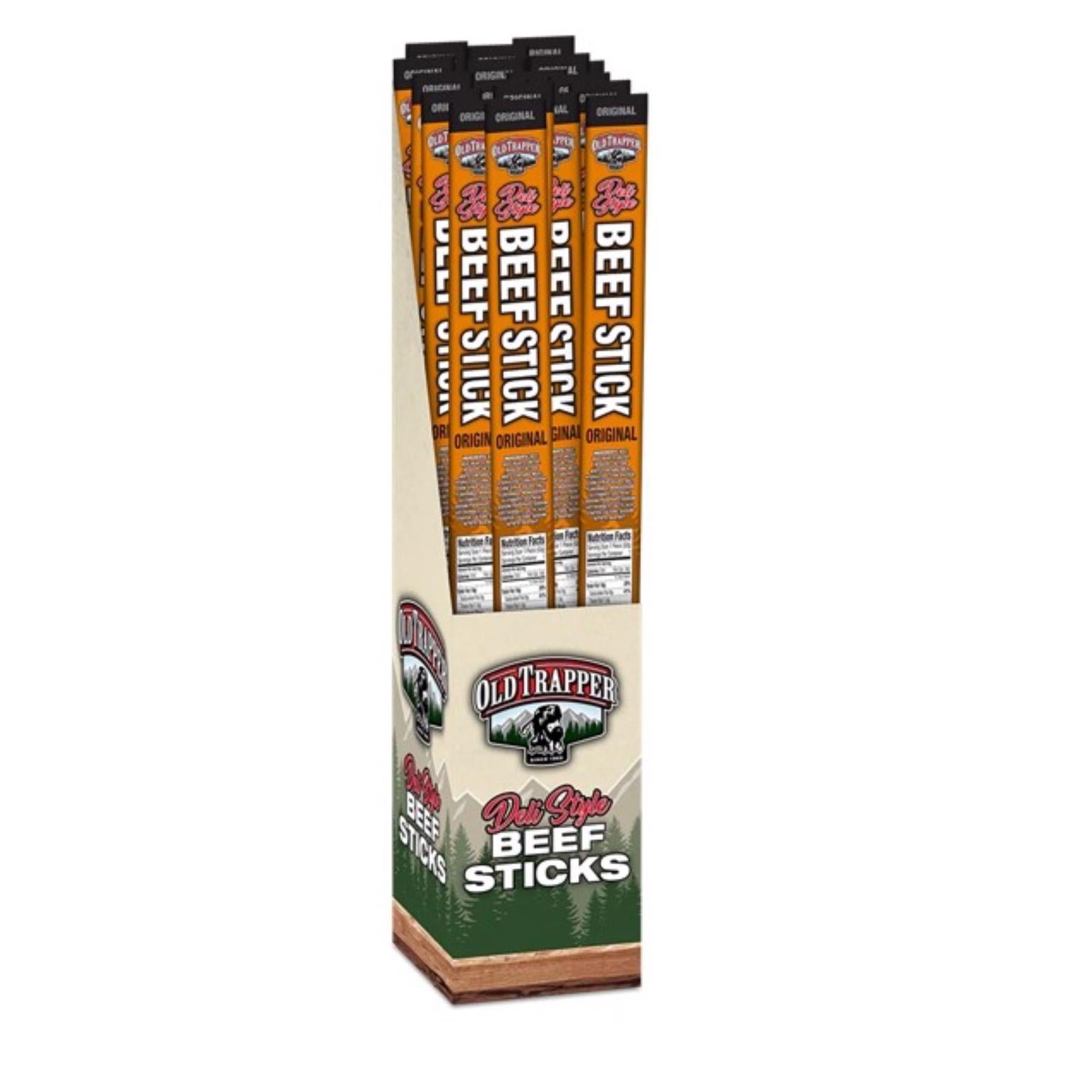Old Trapper Original Beef Stick 1.75 oz Shrink Wrapped - Case of 26