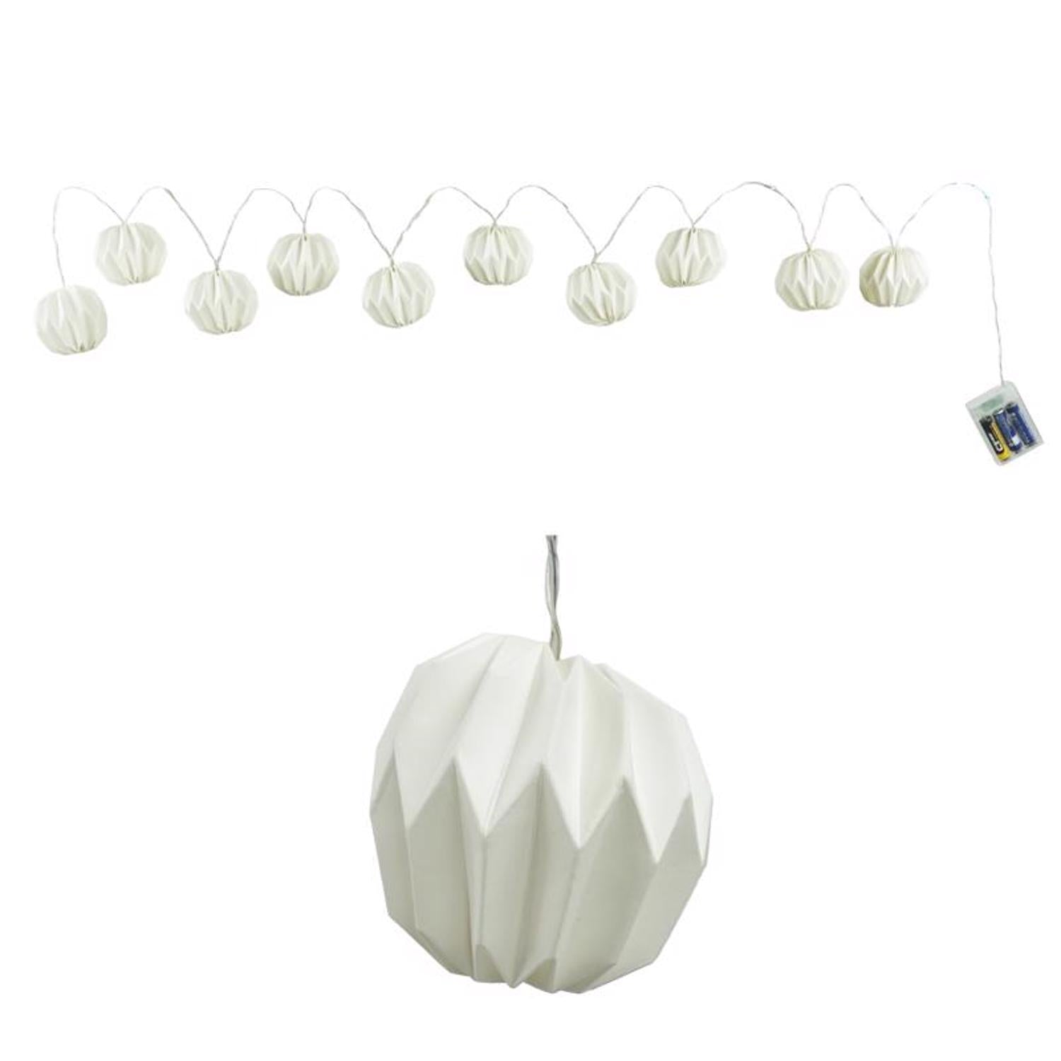 Alpine Warm White 10 ct LED Pumpkin String Lights - Case of 4