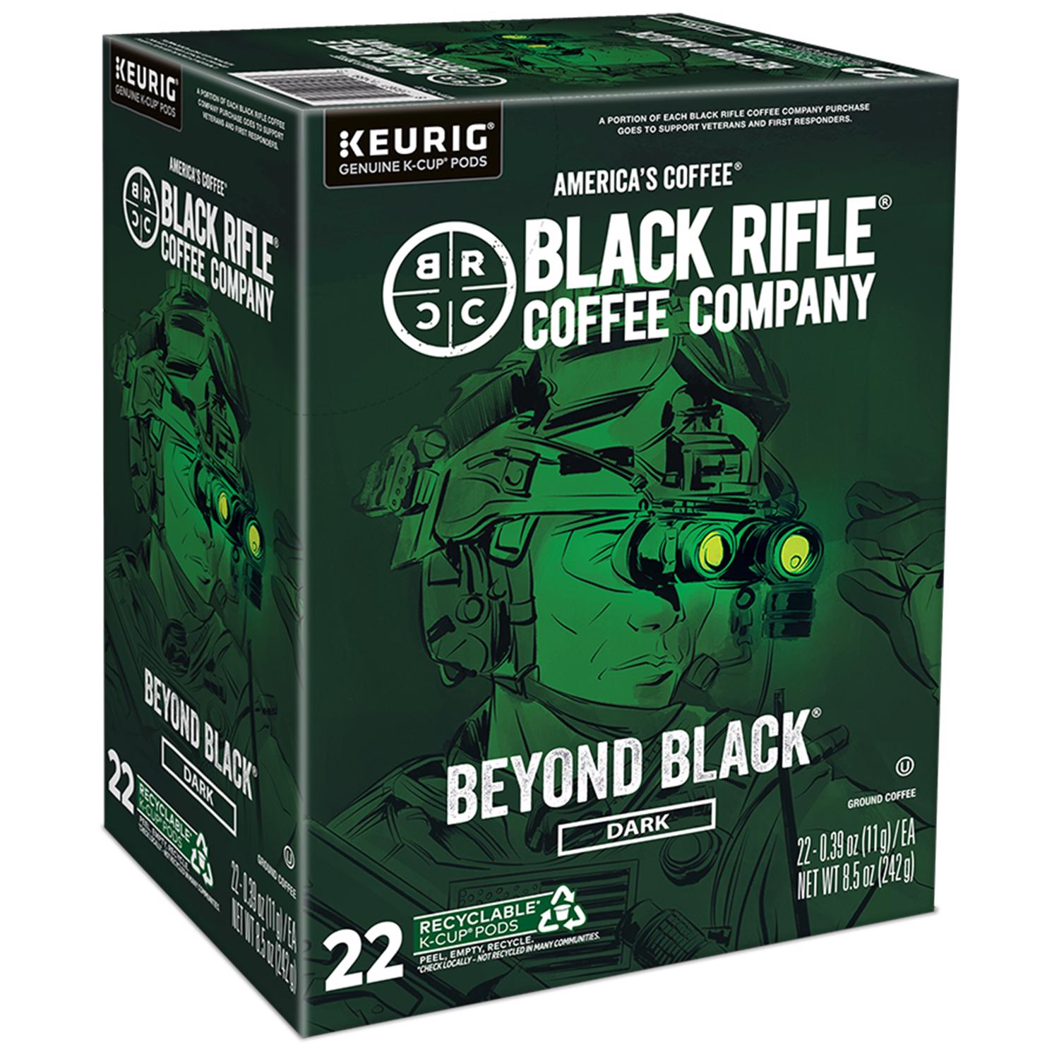 Black Rifle Coffee Company Beyond Black Coffee K-Cups 22 pk - Case of 4