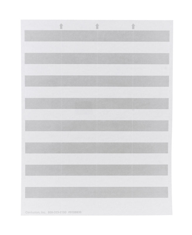 CENTURION, INC. - Gray Bin Tag Labels [9108838]