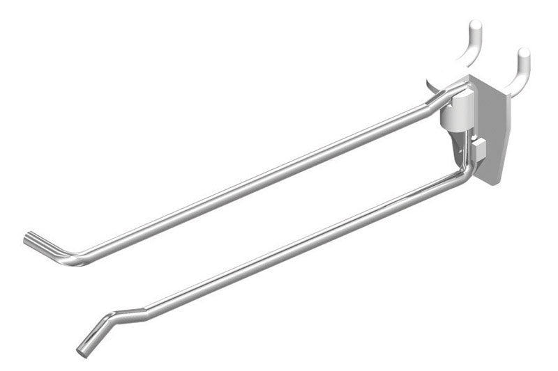SOUTHERN IMPERIAL - Southern Imperial 10 in. Silver Metal Peg Hook Back 100 pk