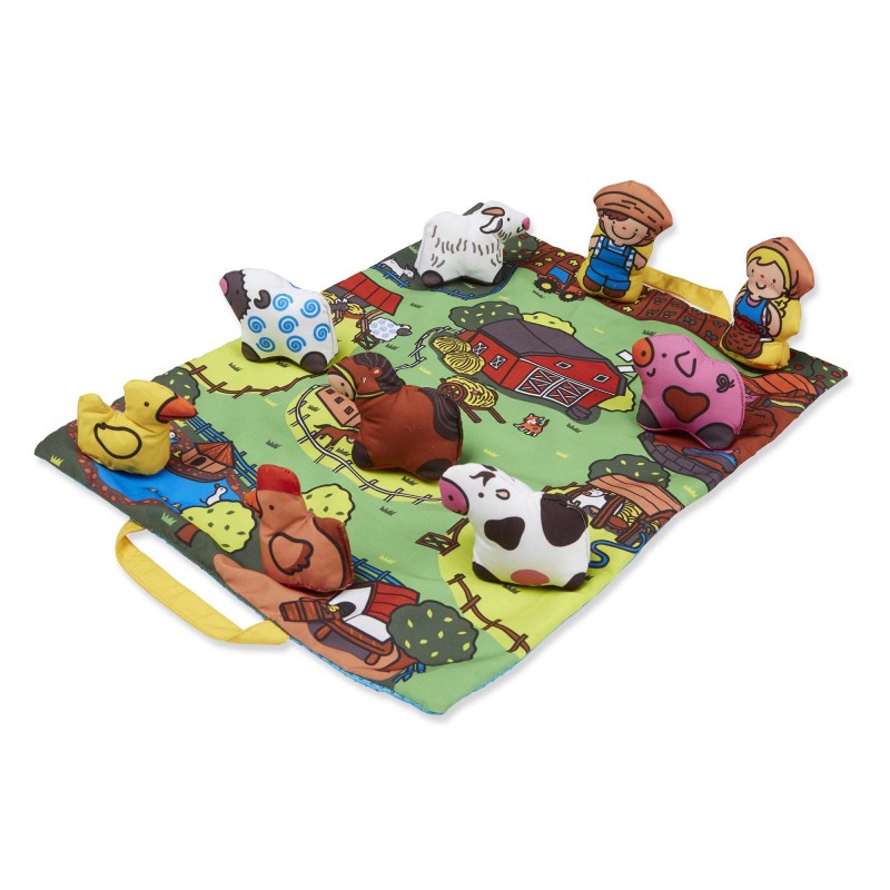 MELISSA & DOUG - Take-Along Farm Play Mat