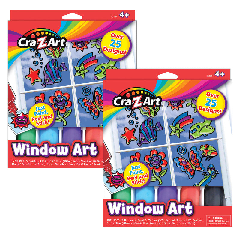 CRA-Z-ART - Window Art, 2 Sets
