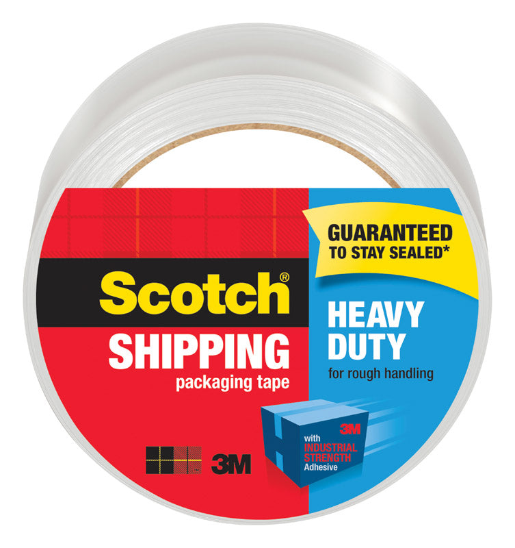 SCOTCH - Scotch 1.88 in. W X 54.6 yd L Heavy Duty Packaging Tape Clear