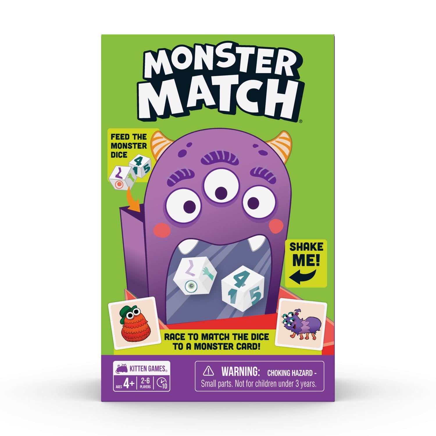 Exploding Kittens Monster Match Card Game