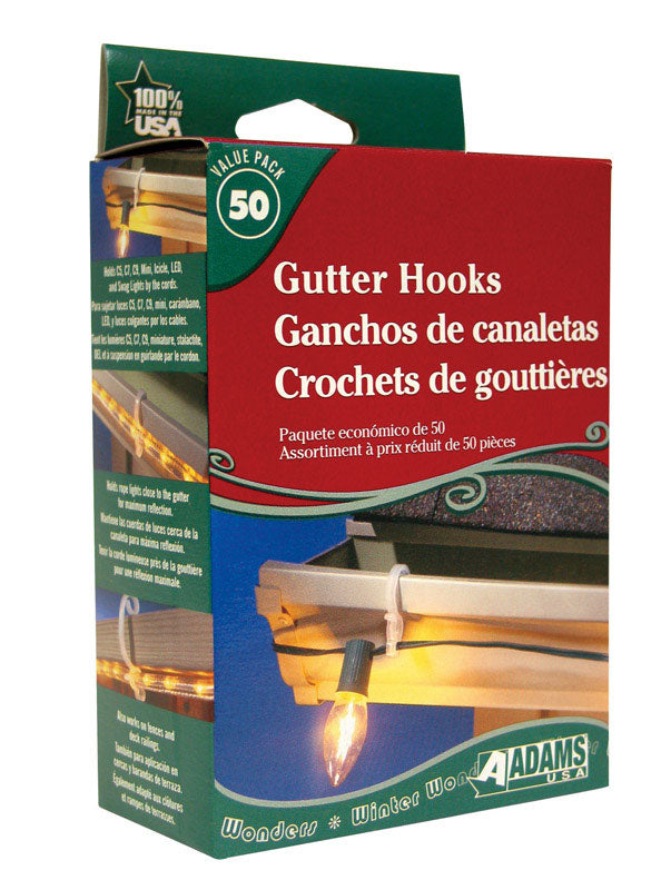 ADAMS - Adams 2 in. Gutter Hooks 50 pk