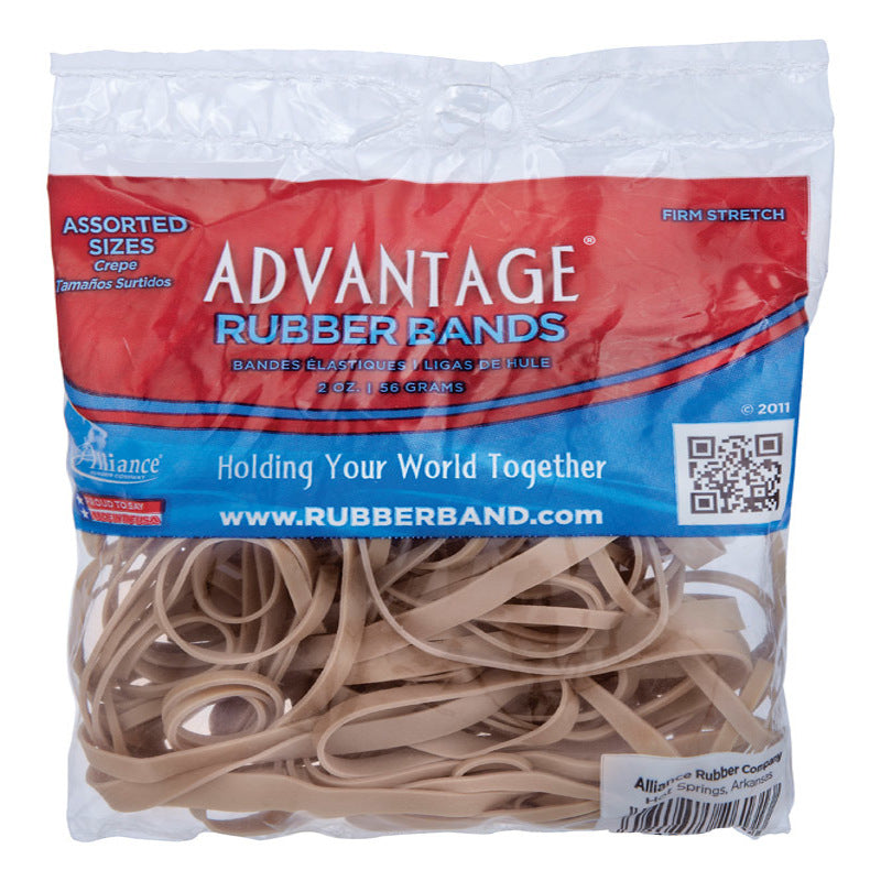 ALLIANCE - Alliance Advantage Assorted Sizes Rubber Bands 2 oz - Case of 9