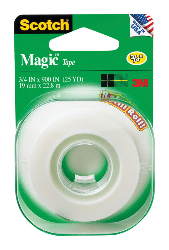 SCOTCH - Scotch Magic 3/4 in. W X 500 in. L Tape Clear - Case of 12