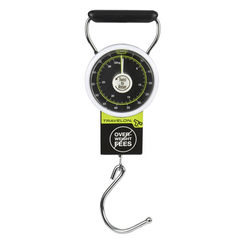 TRAVELON - Travelon Black Stop and Lock Luggage Scale