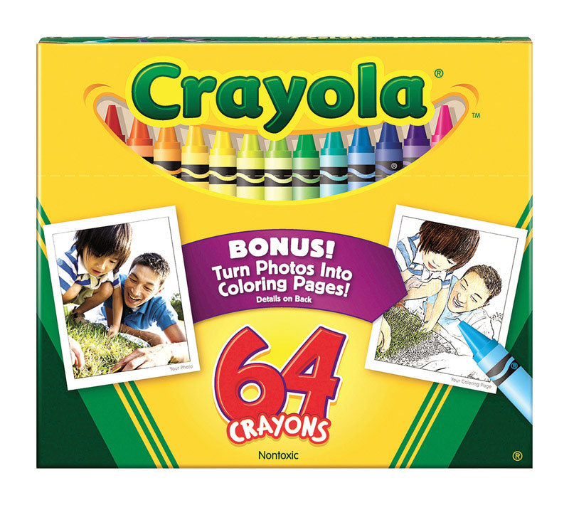 CRAYOLA - Crayola Assorted Color Crayons 64 pk