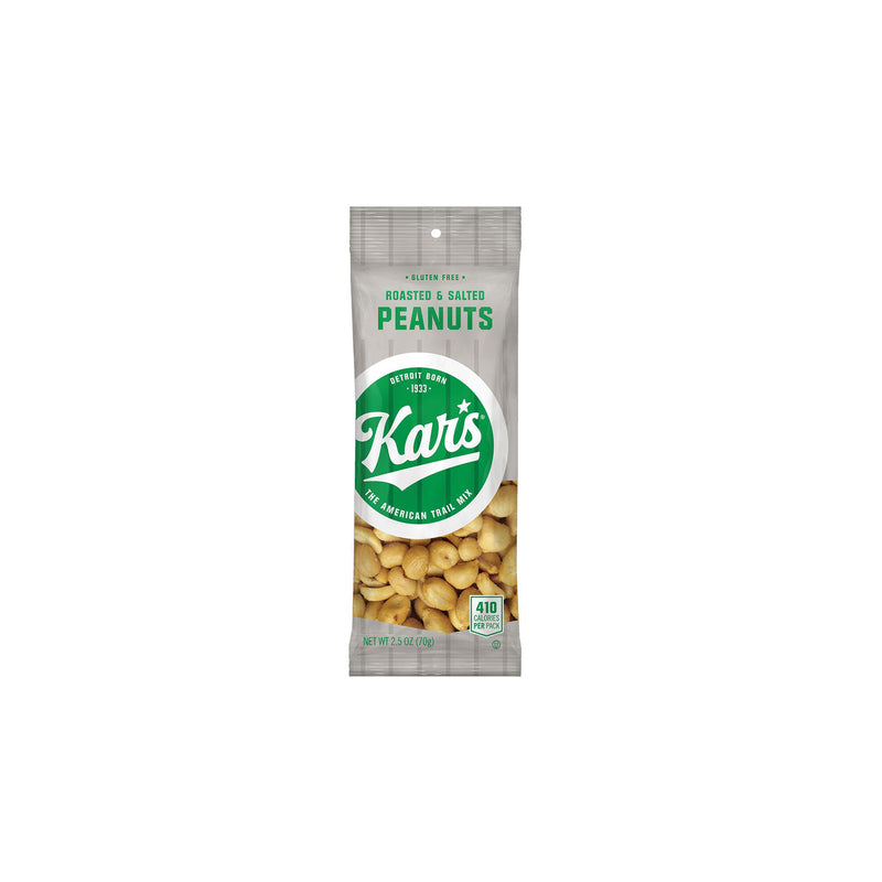 KARS - Kars Salted Peanuts 2.5 oz Bagged - Case of 12