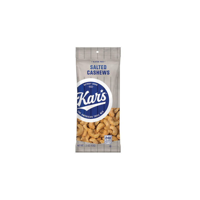 KARS - Kars Salted Cashews 1.5 oz Bagged - Case of 12