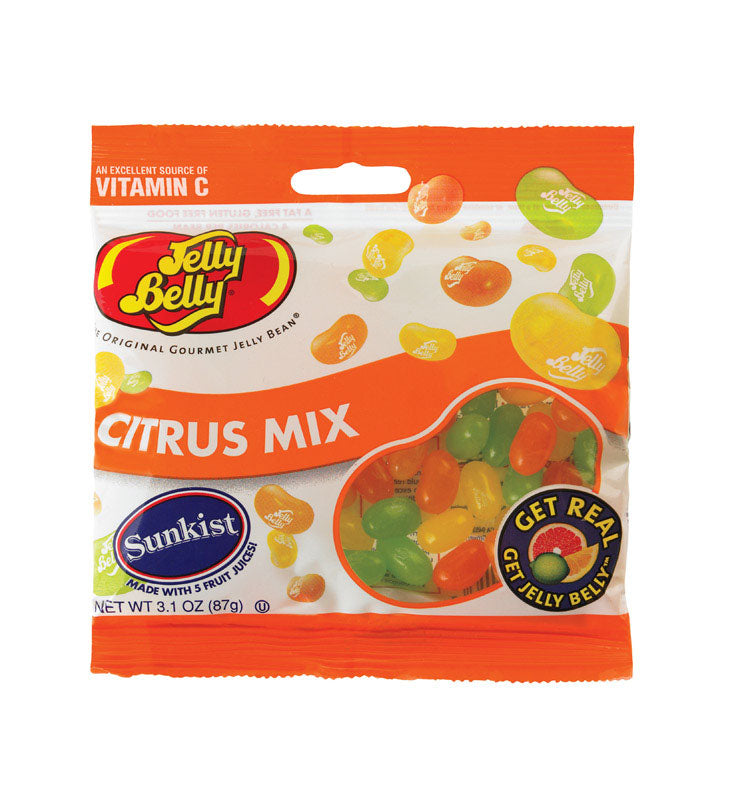 JELLY BELLY - Jelly Belly Sunkist Citrus Mix Jelly Beans 3.1 oz - Case of 12