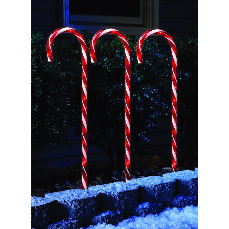 CELEBRATIONS - Celebrations Candy Cane 27 in. Pathway Decor - Case of 12