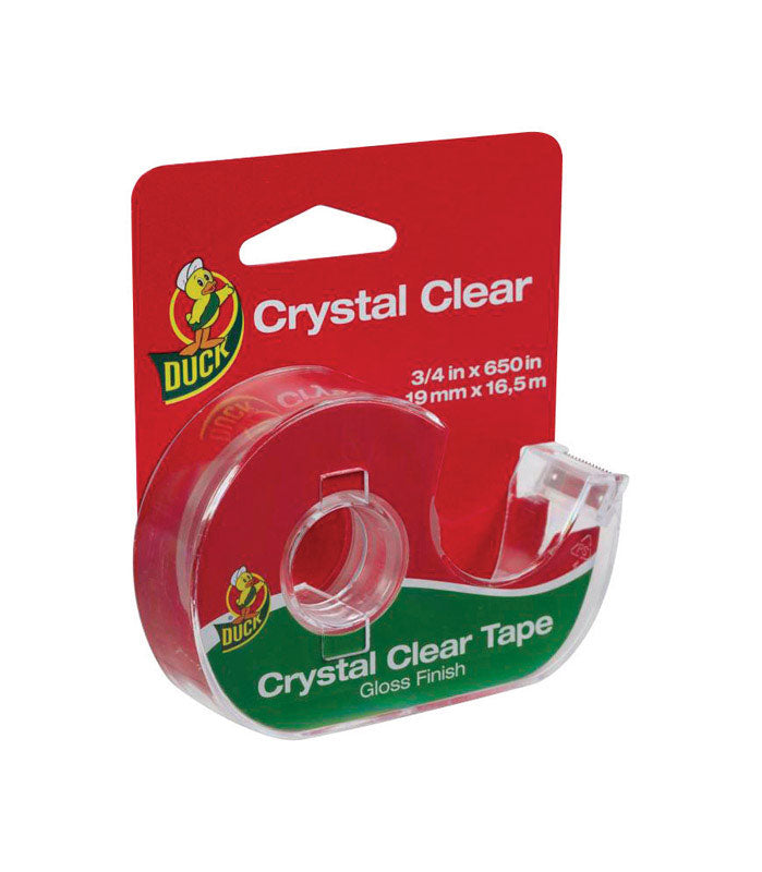 DUCK - Duck 3/4 in. W X 650 in. L Gift Wrapping Tape Clear - Case of 12