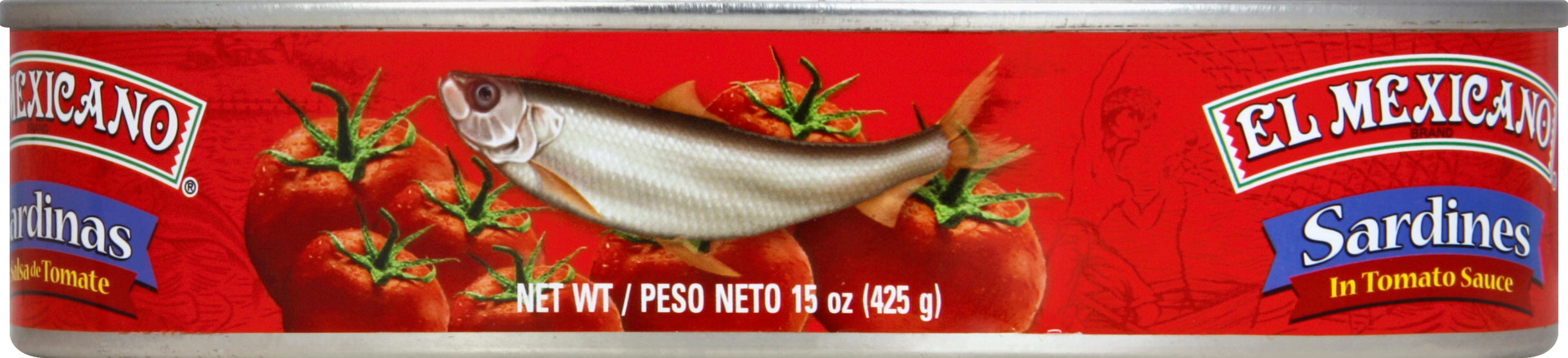 El Mexicano Sardines 15 oz - Case of 24