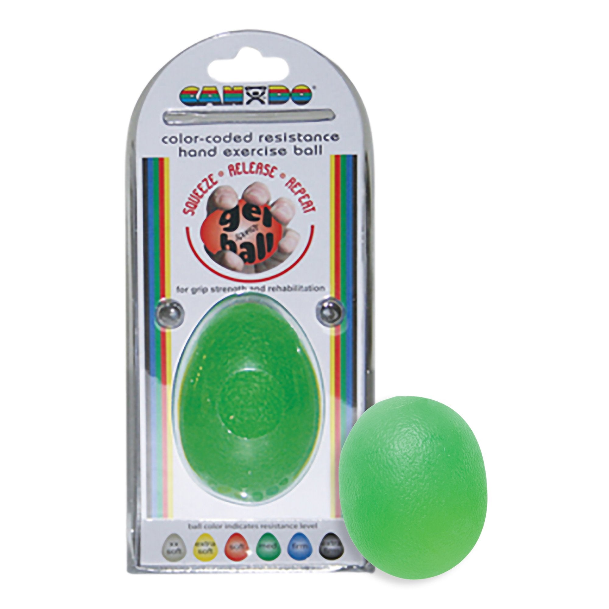 Fabrication Enterprises - Squeeze Ball CanDo® Green Large Medium Resistance [1/EA]