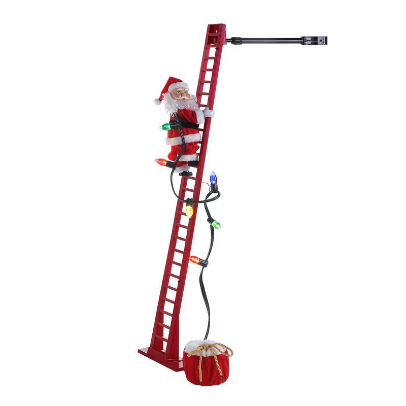 MR. CHRISTMAS - Mr. Christmas LED Super Climbing Santa Animated Decor 40 in.