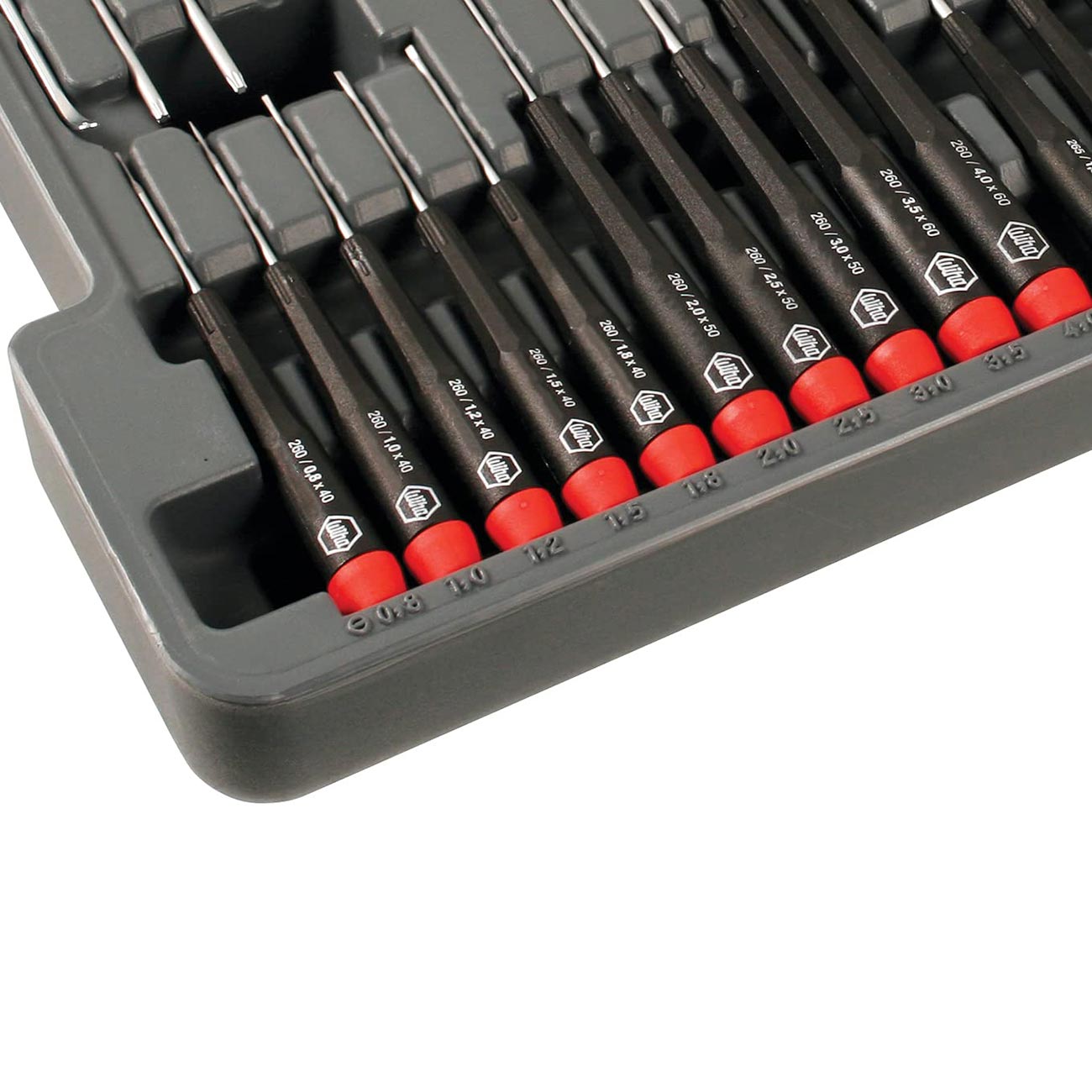 Wiha 51 Piece Precision Screwdriver Tray Set