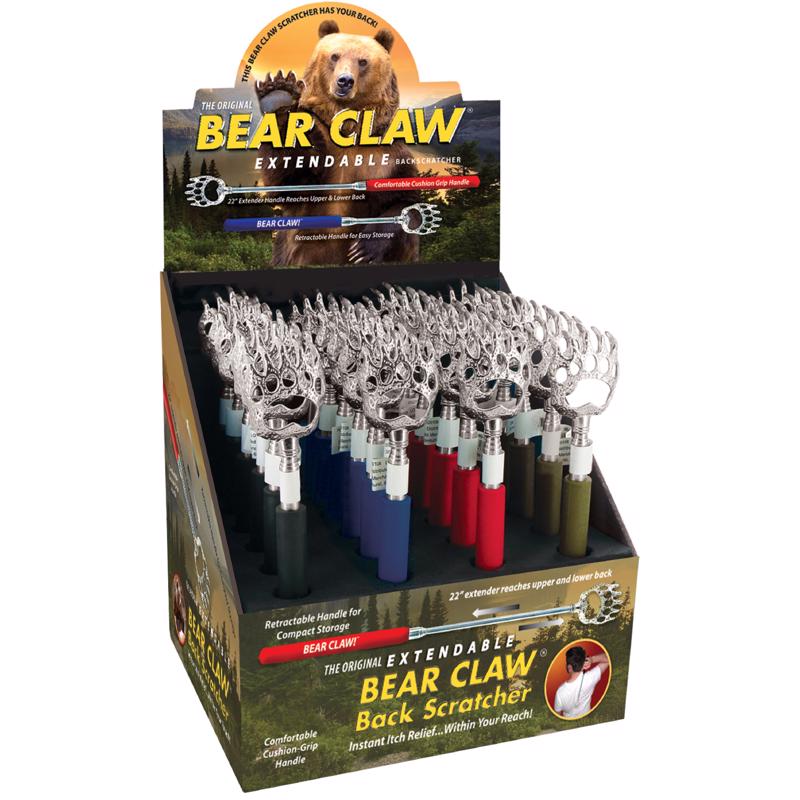 DM MERCHANDISING - DM Merchandising Bear Claw Health and Beauty Back Scratcher 1 pk - Case of 24