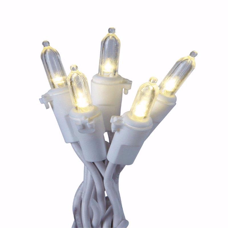 CELEBRATIONS - Celebrations LED M5 Warm White 100 ct Icicle Christmas Lights 5.5 ft.