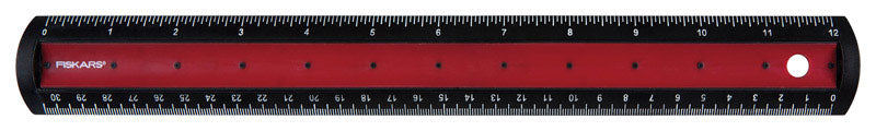 FISKARS - Fiskars 12 in. L X 1 in. W Plastic Ruler Metric and SAE - Case of 6