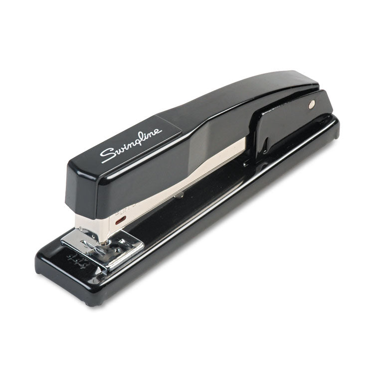 Swingline - Commercial Full Strip Desk Stapler, 20-Sheet Capacity, Black