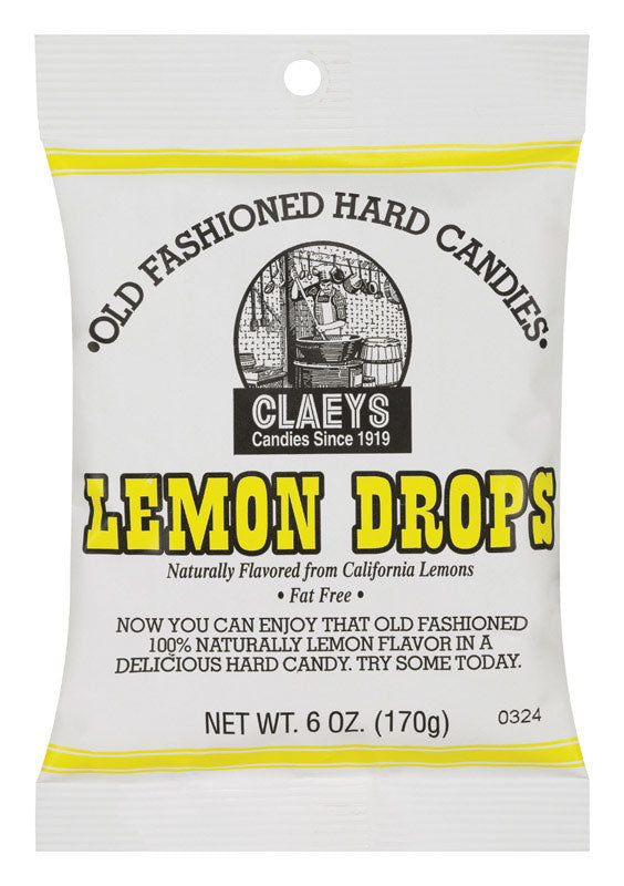 CLAEYS - Claeys Old Fashioned Lemon Hard Candy 6 oz