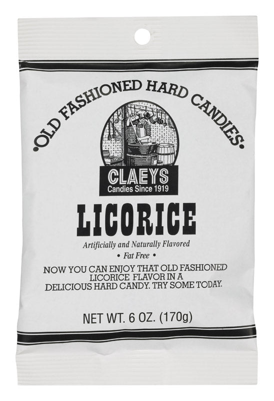 CLAEYS - Claeys Old Fashioned Licorice Hard Candy 6 oz