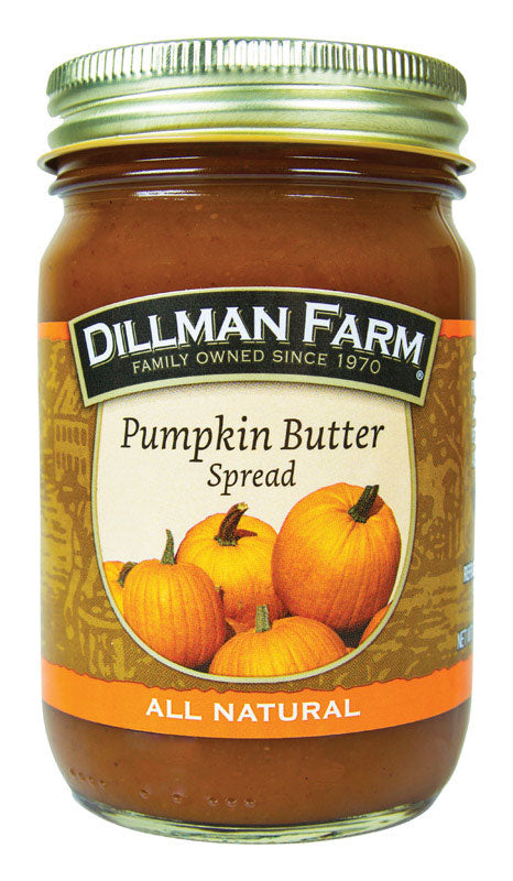 DILLMAN FARM - Dillman Farm All Natural Pumpkin Butter Spread 15 oz Jar - Case of 6