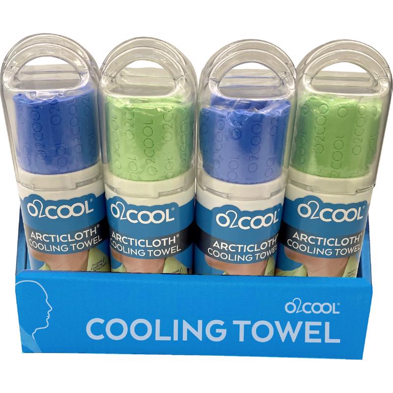 O2COOL - O2Cool Arcticloth Health and Beauty Cool Towel Cotton 1 pk - Case of 12