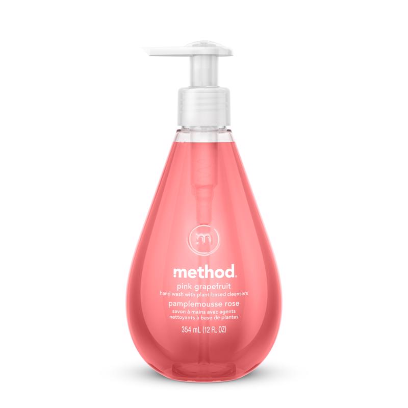 METHOD - Method Pink Grapefruit Scent Gel Hand Wash 12 oz - Case of 6