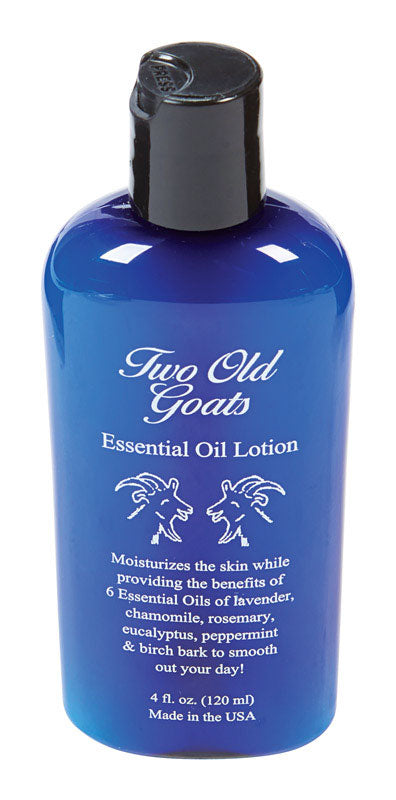 TWO OLD GOATS - Two Old Goats Multiple Essential Oils Scent Essential Oil Lotion 4 oz 1 pk [A&F 4 OZ]