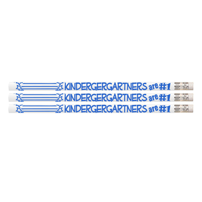 MUSGRAVE PENCIL COMPANY - Kindergartners Are #1 Motivational Pencils, Pack of 144