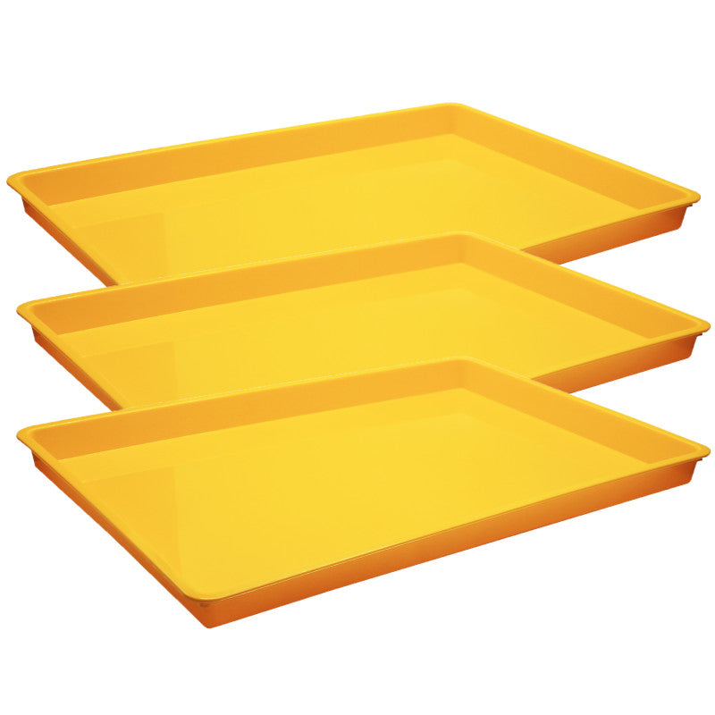 ROMANOFF - Large Creativitray®, Yellow, Pack of 3