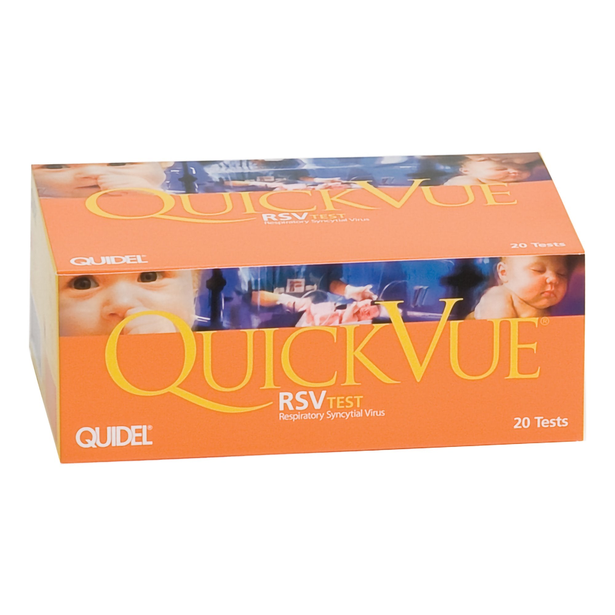 Quidel - Respiratory Test Kit QuickVue® Respiratory Syncytial Virus Test (RSV) 20 Tests CLIA Waived [1/KT]