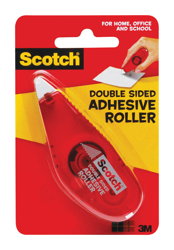 SCOTCH - 3M Scotch Red 312 in. L X 1/4 in. W Adhesive Roller - Case of 6