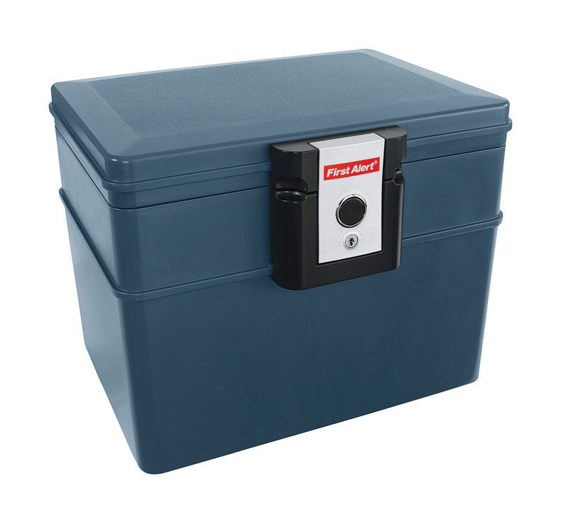 FIRST ALERT - First Alert 0.62 cu ft Key Lock Gray File Chest