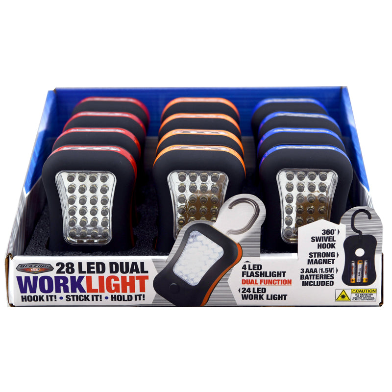 BLAZING LEDZ - Blazing LEDz 168 lm Assorted LED Flashlight AAA Battery - Case of 12