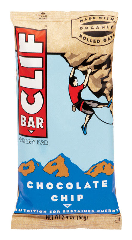 CLIF BAR - Clif Bar Chocolate Chip Energy Bar 2.4 oz Packet - Case of 12